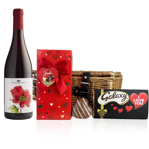 Stanlake Park Wine Estate The Reserve 75cl Red Wine And Chocolate Love You Hamper